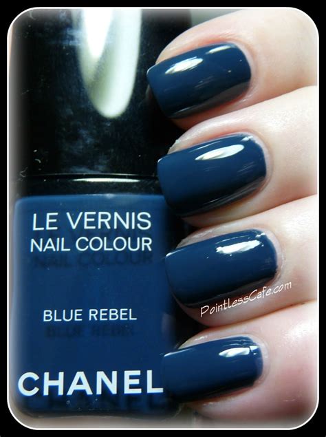 smalto chanel blue rebel|Chanel Blue Rebel Le Vernis Nail Colour Review & Swatches.